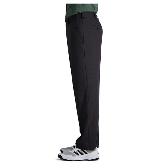 Haggar | NWT Men's Cool Right® Performance Flex Classic-Fit Flat-Front Pants - Picture 3 of 6